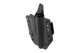 Bravo Concealment BCA Right Hand OWB Holster Fits CZ P-10 C and has a black finish